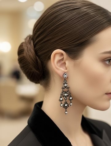 Orecchini Lagriffe Bijoux  Donna in Lega metallica 346.BIANCO - 346.BIANCO